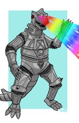 Mechagodzilla by QUIBX