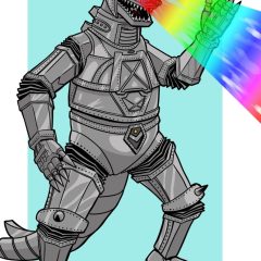 Mechagodzilla by QUIBX