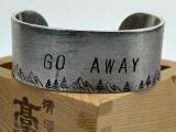 Stamped Metal Bands by Salty Jewelry