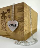 CUNT necklace by Salty Jewelry