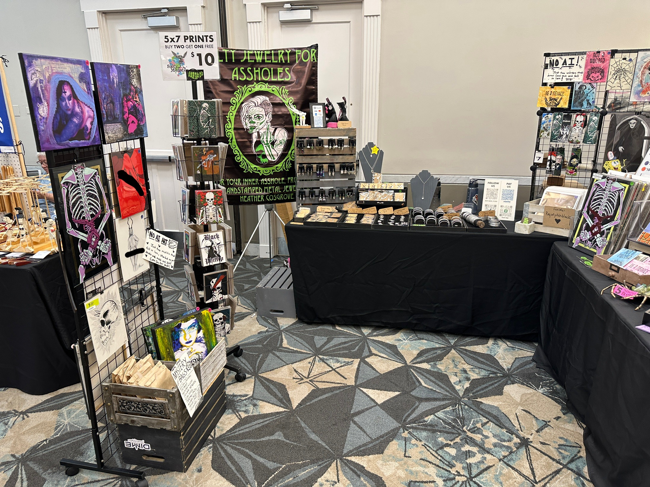 KinkyCon Booth Display